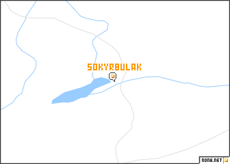 map of Sokyr-Bulak