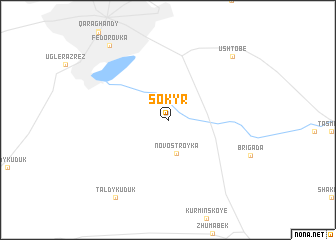 map of Sokyr