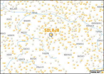 map of Šolaja