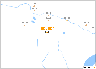 map of Solaka