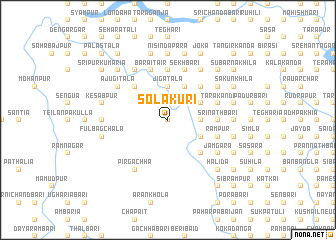 map of Solākuri