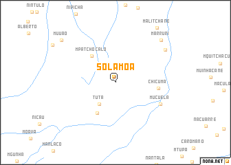 map of Solamôa