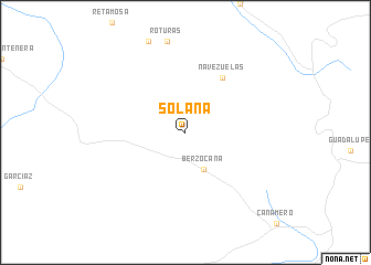map of Solana