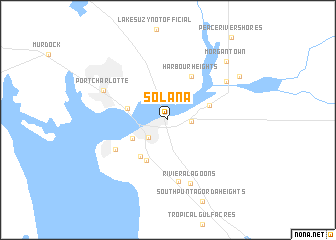 map of Solana