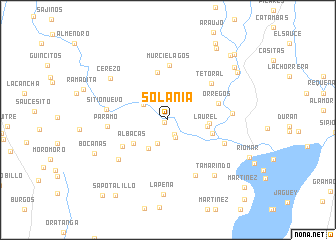 map of Solania