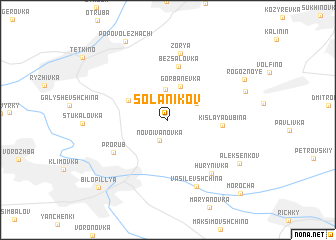 map of Solanikov