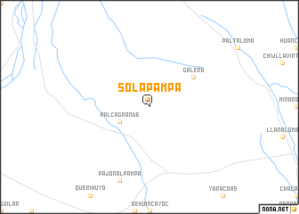 map of Solapampa