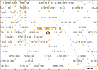 map of Sola Pratima