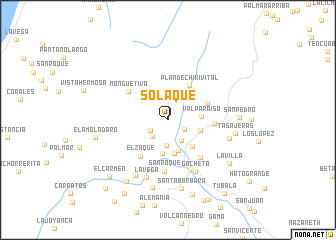 map of Solaque