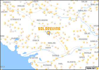 map of Solarevina