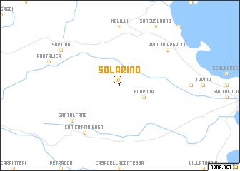 map of Solarino