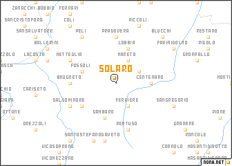 map of Solaro