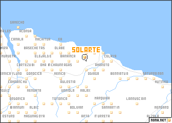 map of Solarte