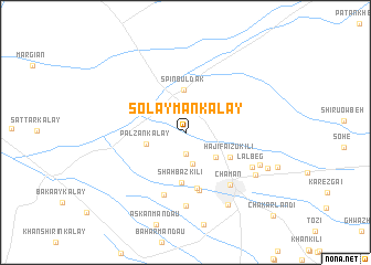 map of Solaymān Kalay