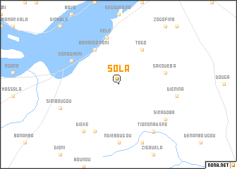 map of Sola