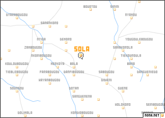 map of Sola