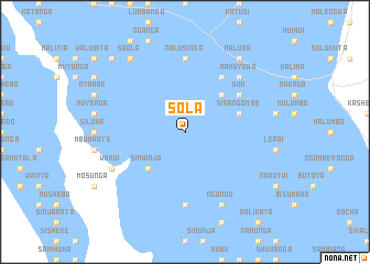 map of Sola