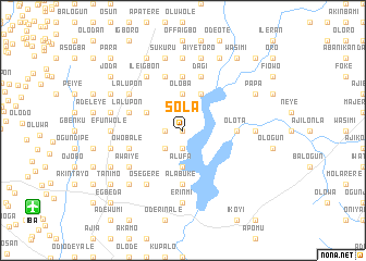 map of Sola