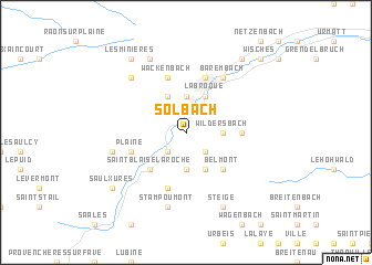 map of Solbach