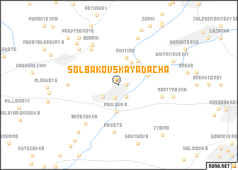 map of Sol\
