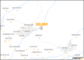 map of Solban