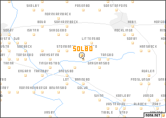 map of Solbo