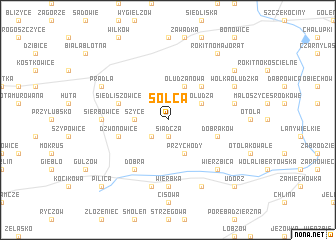 map of Solca