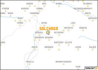 map of Solchaga