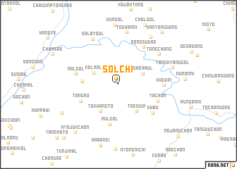 map of Solch\