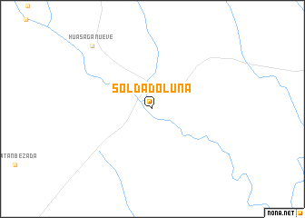 map of Soldado Luna