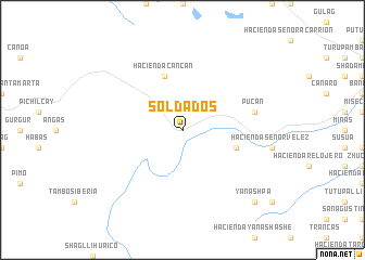 map of Soldados