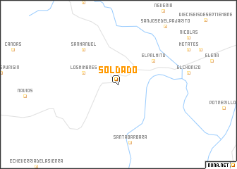 map of Soldado