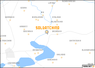 map of Soldatchino