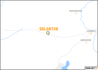 map of Soldatka