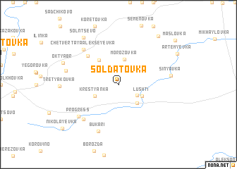 map of Soldatovka