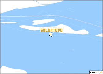 map of Soldatovo