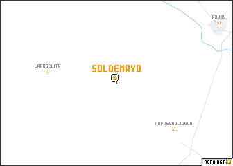 map of Sol de Mayo