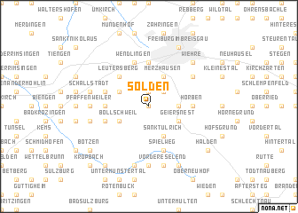 map of Sölden