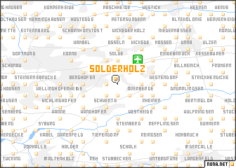 map of Sölderholz