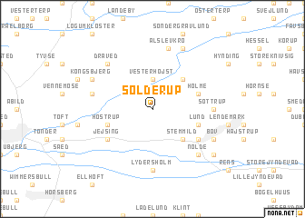 map of Solderup