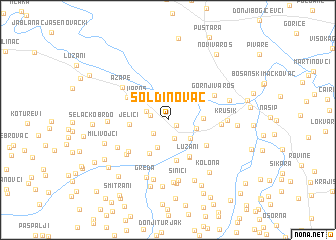 map of Soldinovac