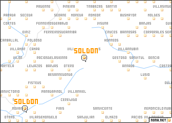 map of Soldón