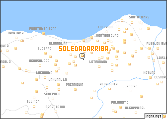 map of Soledad Arriba