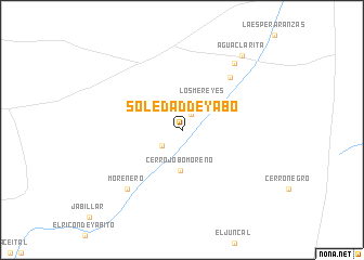 map of Soledad de Yabo