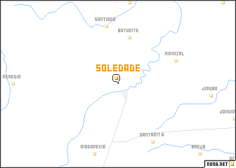 map of Soledade