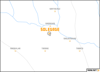 map of Soledade