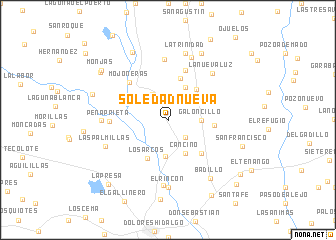 map of Soledad Nueva