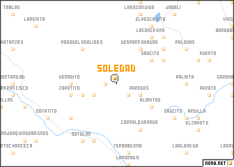 map of Soledad