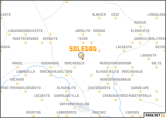 map of Soledad