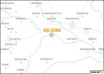 map of Soledad